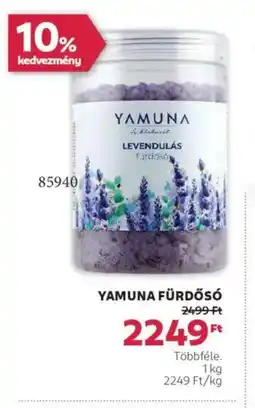 Rossmann Yamuna Fürdősó ajánlat
