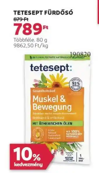 Rossmann Tetesept Fürdősó ajánlat