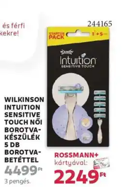 Rossmann Wilkinson Intuition sensitive touch nối ajánlat