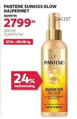 Rossmann Pantene Sunkiss glow hajpermet ajánlat