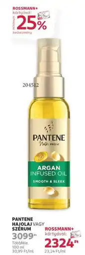 Rossmann Pantene Hajolaj vagy szérum ajánlat