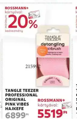 Rossmann Tangle Teezer Professional original pink vibes ajánlat