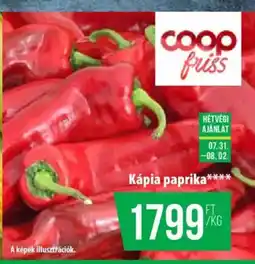 Coop Kápia paprika ajánlat