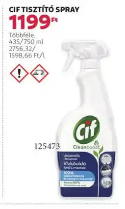 Rossmann Cif Tisztító spray ajánlat