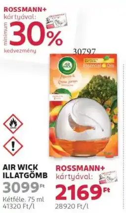 Rossmann Air Wick Illatgömb ajánlat