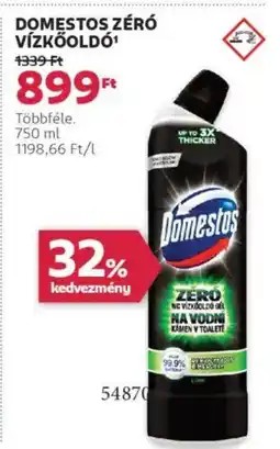 Rossmann Domestos zéró Vízkőoldó ajánlat