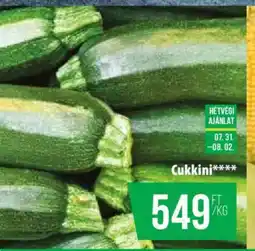 Coop Cukkini ajánlat