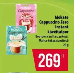 Coop Mokate Cappuccino Zero instant kávéitalpor ajánlat