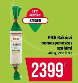 Coop PICK Rákóczi nemespenészes ajánlat
