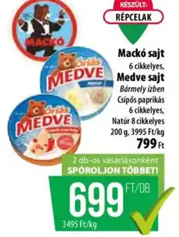 Coop Mackó sajt ajánlat