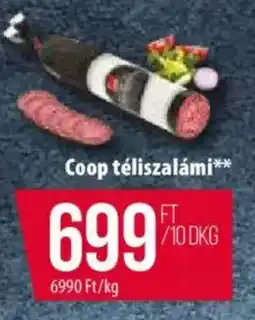 Coop Coop téliszalámi ajánlat