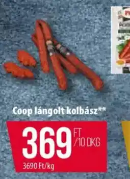 Coop Coop lángolt kolbász ajánlat