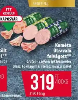 Coop Kométa Útravaló felvágott ajánlat