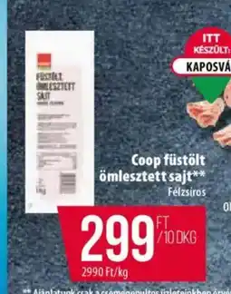 Coop Coop füstölt ömlesztett sajt ajánlat