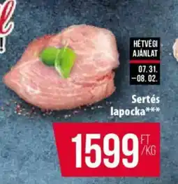 Coop Sertés lapocka ajánlat