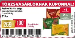 Coop Roshen Wafers ostya ajánlat