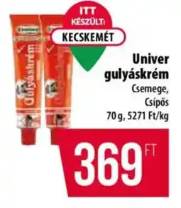Coop Univer gulyáskrém ajánlat