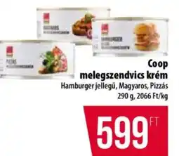 Coop Coop melegszendvics krém ajánlat