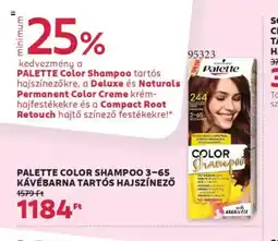 Rossmann Palette Color Shampoo 3-65 kávébarna tartós ajánlat