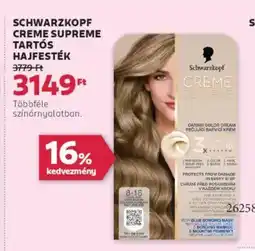 Rossmann Schwarzkopf Creme supreme tartós hajfesték ajánlat