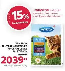 Rossmann Winston Alutasakos zselés macskaeledel ajánlat