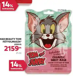 Rossmann Mad Beauty tom fátyolmaszk ajánlat