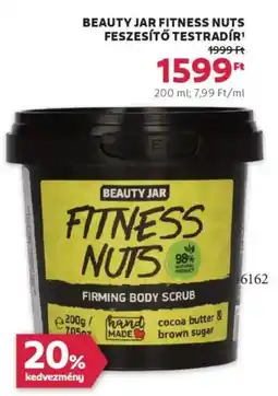 Rossmann Beauty Jar fitness nuts feszesítő testradír ajánlat