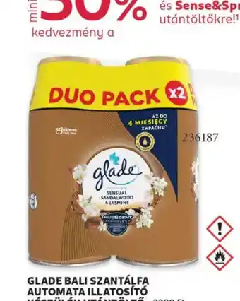 Rossmann Glade Bali szantálfa automata illatosító ajánlat