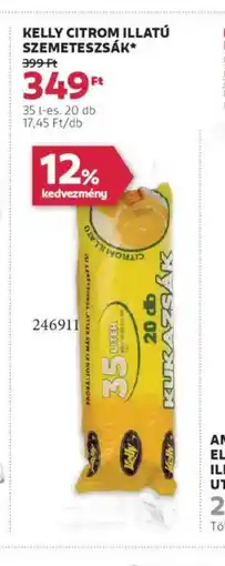 Rossmann Kelly Citrom illatú szemeteszsák ajánlat