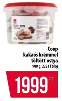 Coop Coop Kakaós krémmel töltött ostya ajánlat