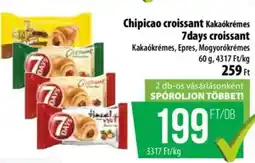 Coop Chipicao croissant Kakaókrémes ajánlat