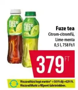 Coop Fuze tea ajánlat