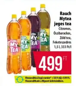 Coop Rauch Mytea jeges tea ajánlat