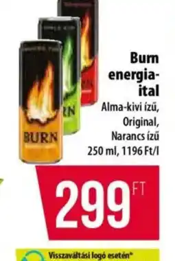 Coop Burn Energiaital ajánlat