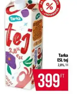 Coop Tarka ESL tej ajánlat