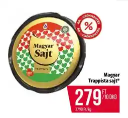 Coop Magyar Trappista sajt ajánlat