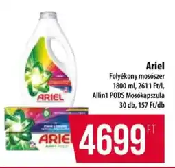 Coop Ariel Folyékony mosószer ajánlat