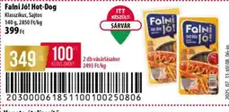 Coop Falni Jó! Hot-Dog ajánlat
