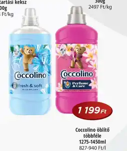Real Coccolino öblítő többféle ajánlat