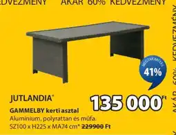 JYSK JUTLANDIA GAMMELBY kerti asztal ajánlat