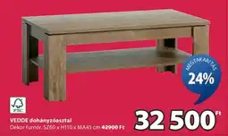 JYSK VEDDE dohányzóasztal ajánlat