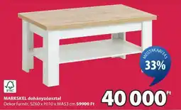 JYSK MARKSKEL dohányzóasztal ajánlat