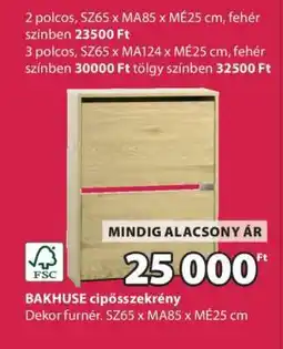 JYSK BAKHUSE cipősszekrény ajánlat