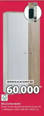 JYSK BELLE előszobafal ajánlat