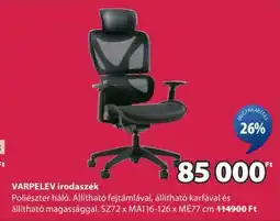 JYSK VARPELEV irodaszék ajánlat