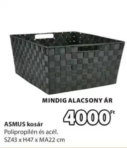 JYSK ASMUS kosár ajánlat