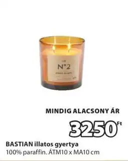 JYSK BASTIAN illatos gyertya ajánlat