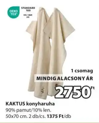 JYSK KAKTUS KONYHARUHA ajánlat