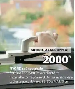 JYSK NYORD szúnyogháló ajánlat