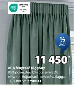 JYSK ARA fényzáró függöny ajánlat